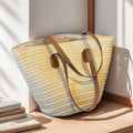 Customized Fashionable Hand-Woven Bags, Straw Bags, Beach Vacation Bags, Shoulder Bags, Tote Bags, Wide Braided Bags, Cross-Body Bags